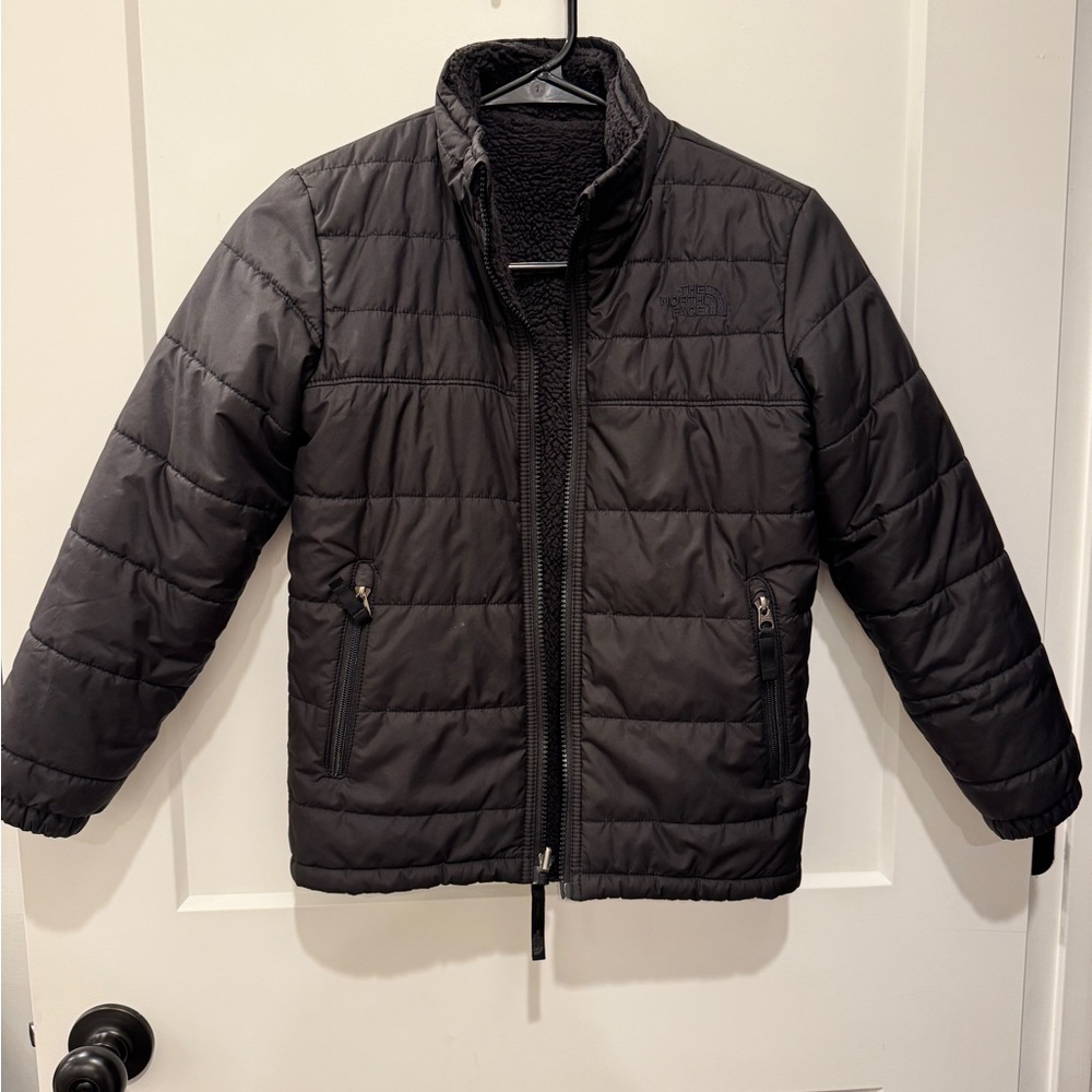 Boys Northface jacket size 5/6 XS BLACK